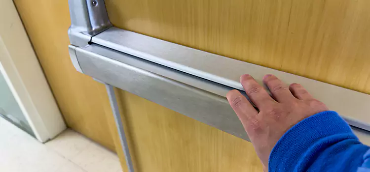 Installing a Push Bar on a Door Fairfield
